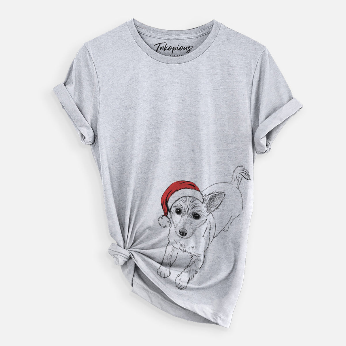 Santa Maisie the Terrier Mix - Unisex Crewneck