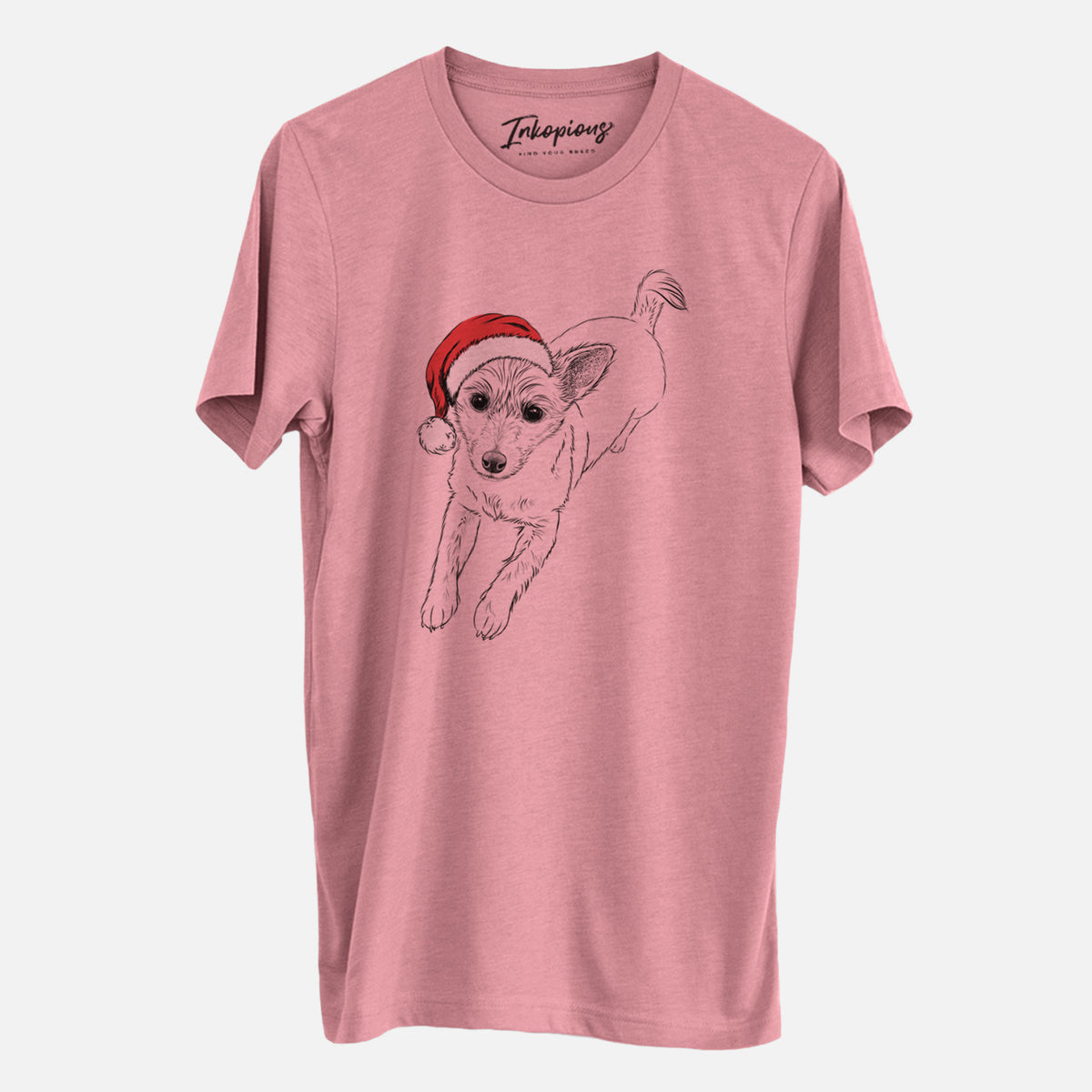 Santa Maisie the Terrier Mix - Unisex Crewneck