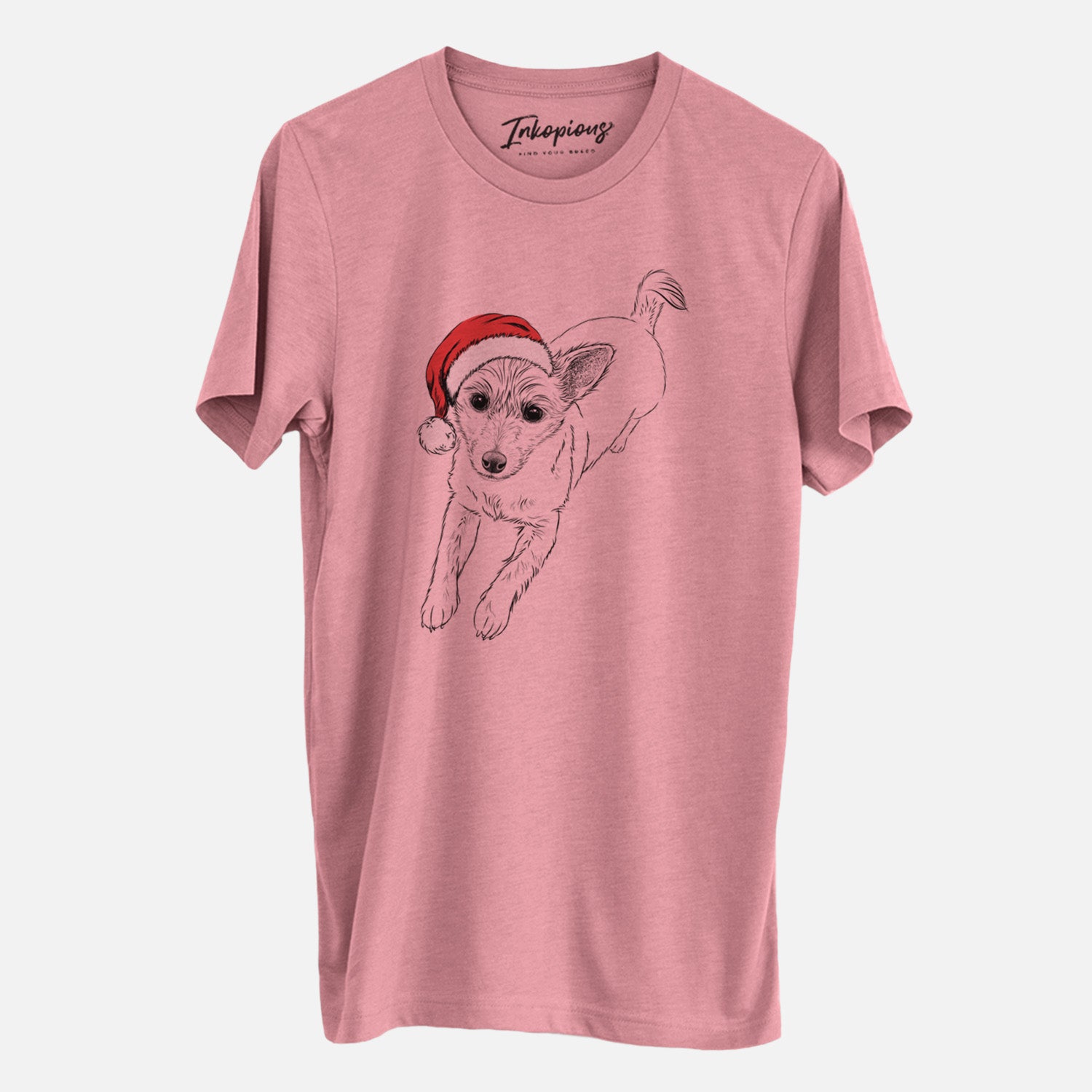 Santa Maisie the Terrier Mix - Unisex Crewneck