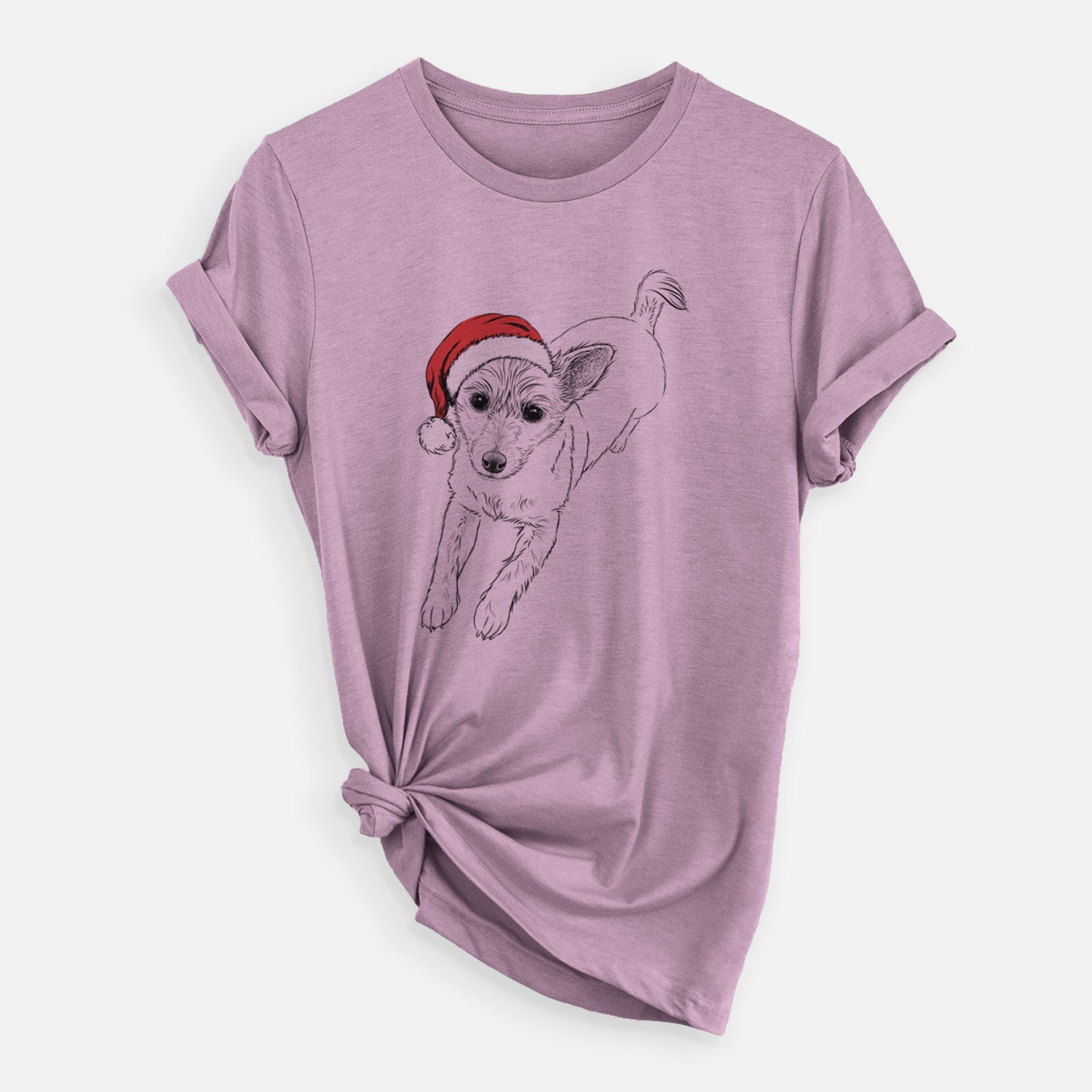 Santa Maisie the Terrier Mix - Unisex Crewneck