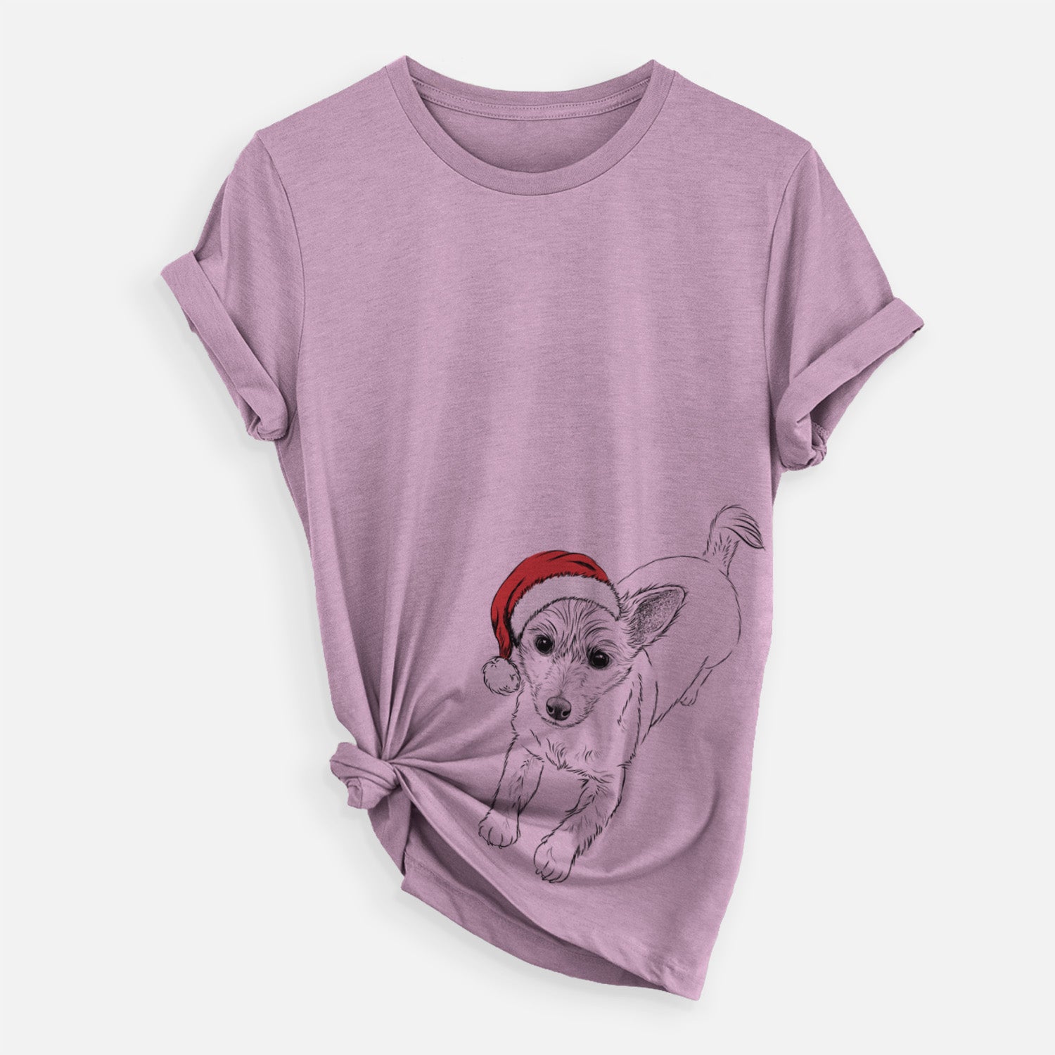Santa Maisie the Terrier Mix - Unisex Crewneck