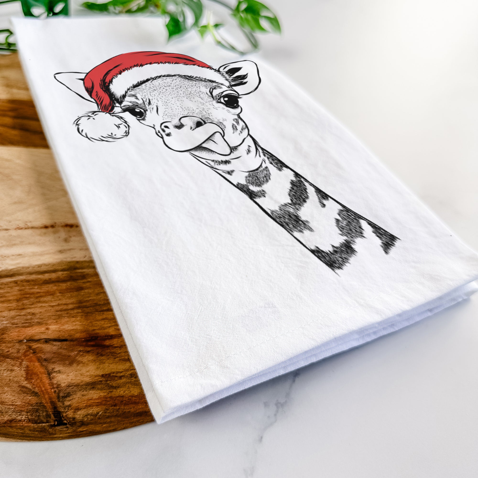 Mel the Baby Giraffe Tea Towel