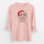 Santa Milton the Schnauzer - Men's Heavyweight 100% Cotton Long Sleeve