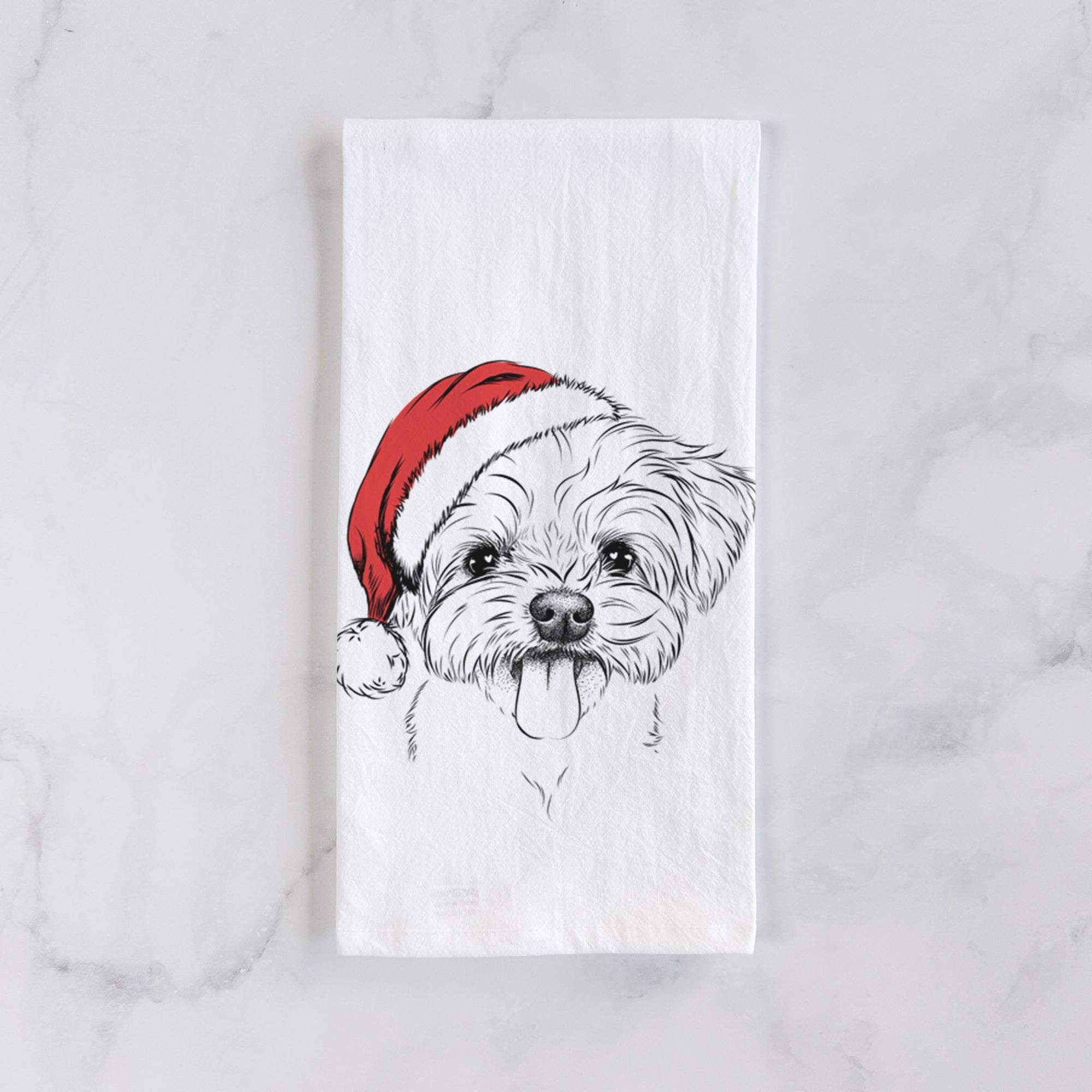 Mochi the Maltese Tea Towel