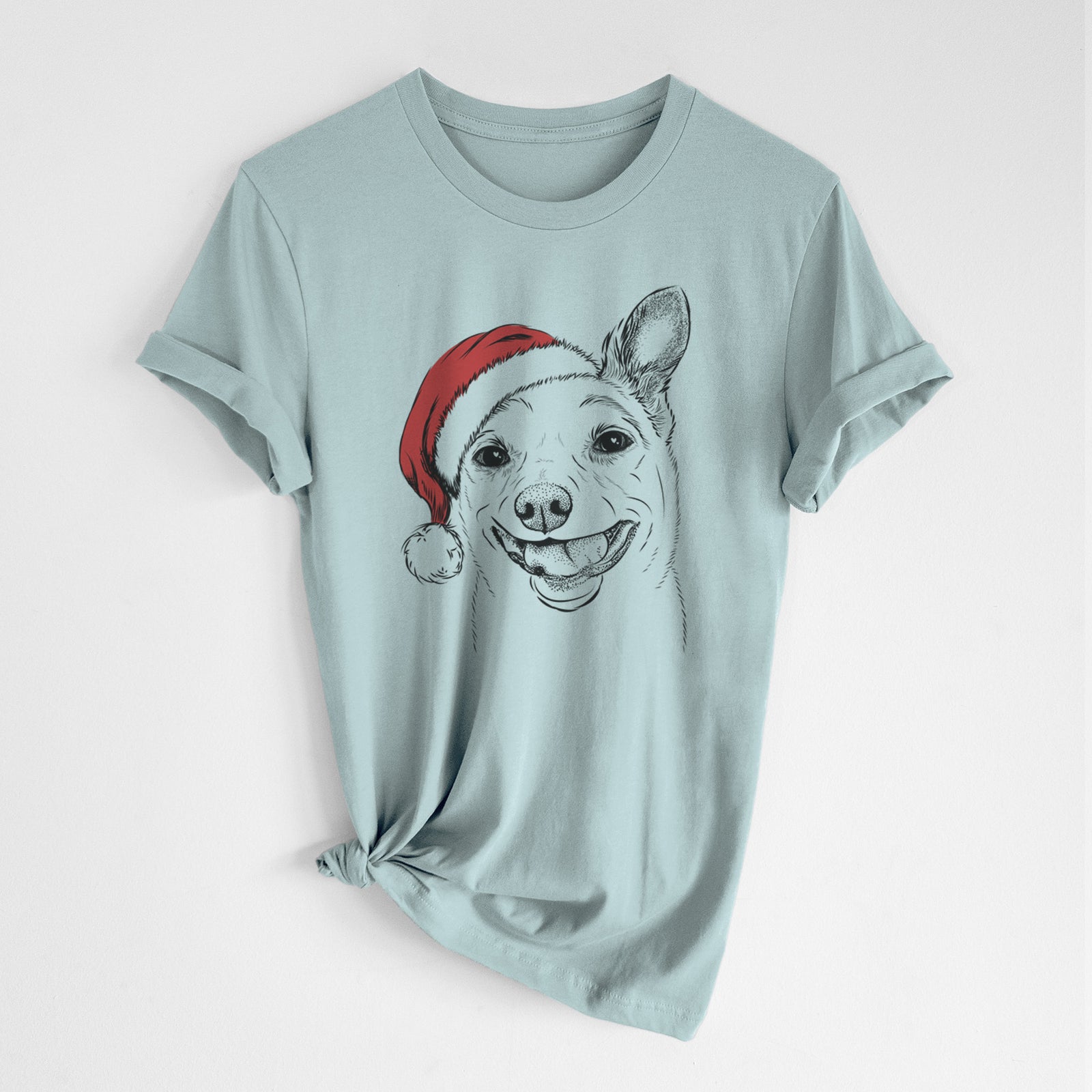 Santa Mortimer the Mixed Breed - Unisex Crewneck