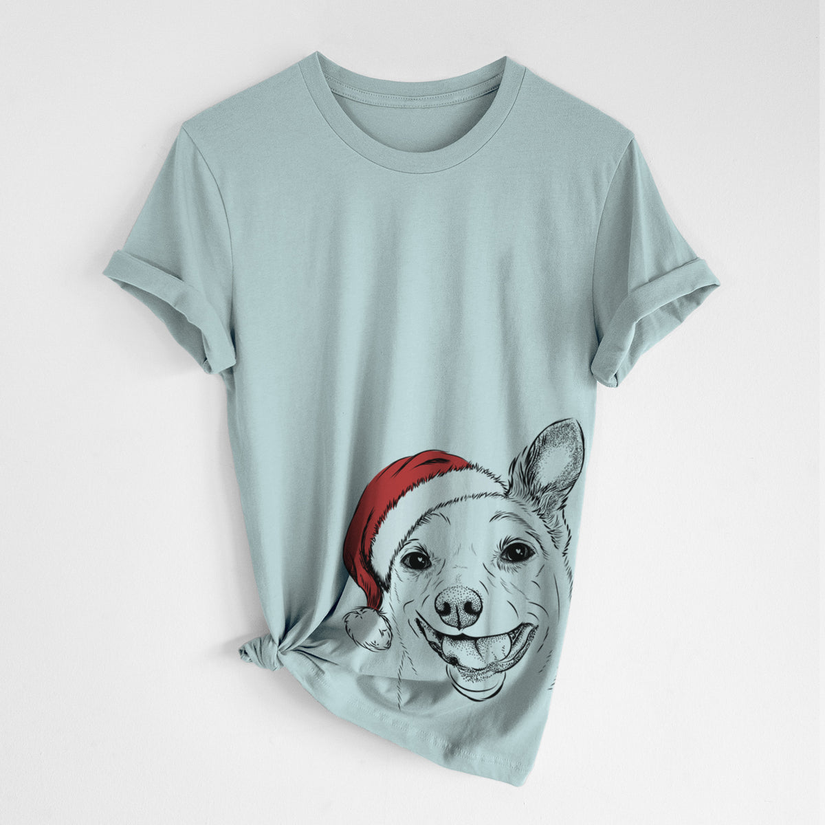 Santa Mortimer the Mixed Breed - Unisex Crewneck