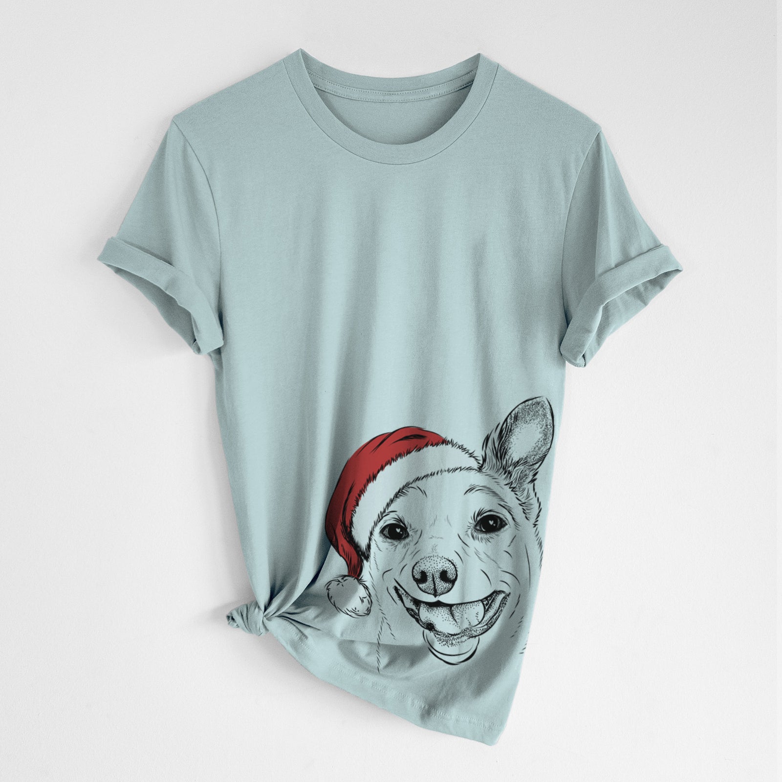 Santa Mortimer the Mixed Breed - Unisex Crewneck