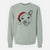 Santa Mortimer the Mixed Breed - Unisex Pigment Dyed Crew Sweatshirt