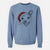 Santa Mortimer the Mixed Breed - Unisex Pigment Dyed Crew Sweatshirt