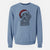 Santa Murr Dog the Labradoodle - Unisex Pigment Dyed Crew Sweatshirt