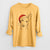 Santa Nala the Carolina Dog - Men's Heavyweight 100% Cotton Long Sleeve