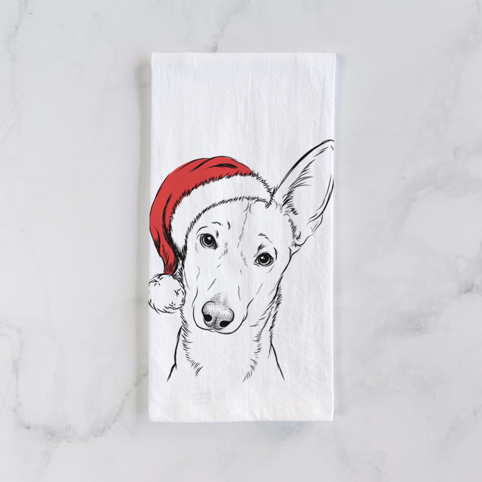 Nala the Carolina Dog Tea Towel