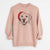 Santa Nate the Labrador Retriever - Unisex Pigment Dyed Crew Sweatshirt