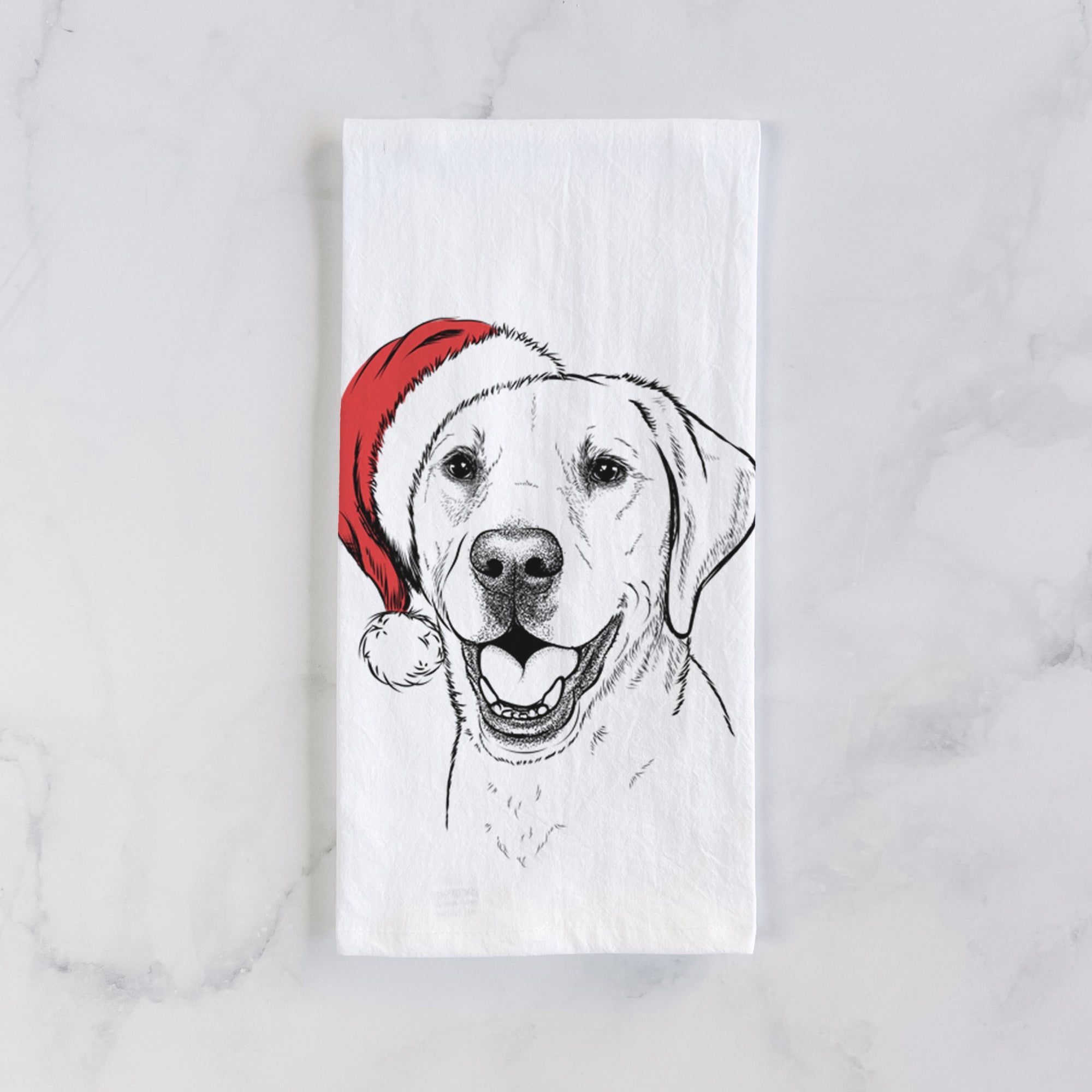 Nate the Labrador Retriever Tea Towel