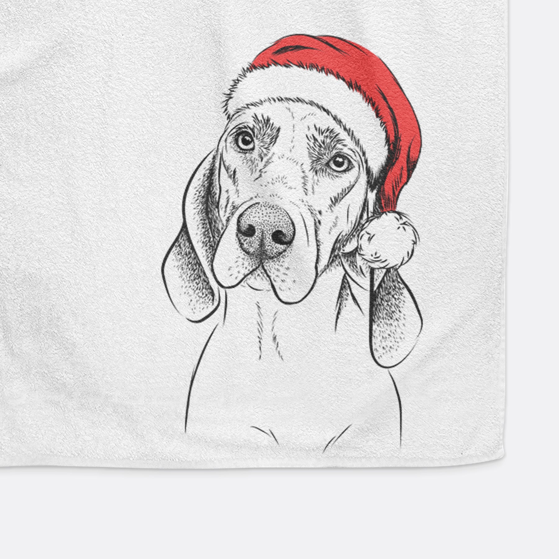 Norman the Plott Hound Premium Hand Towel