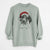 Santa Nyx the Great Dane - Unisex Pigment Dyed Crew Sweatshirt