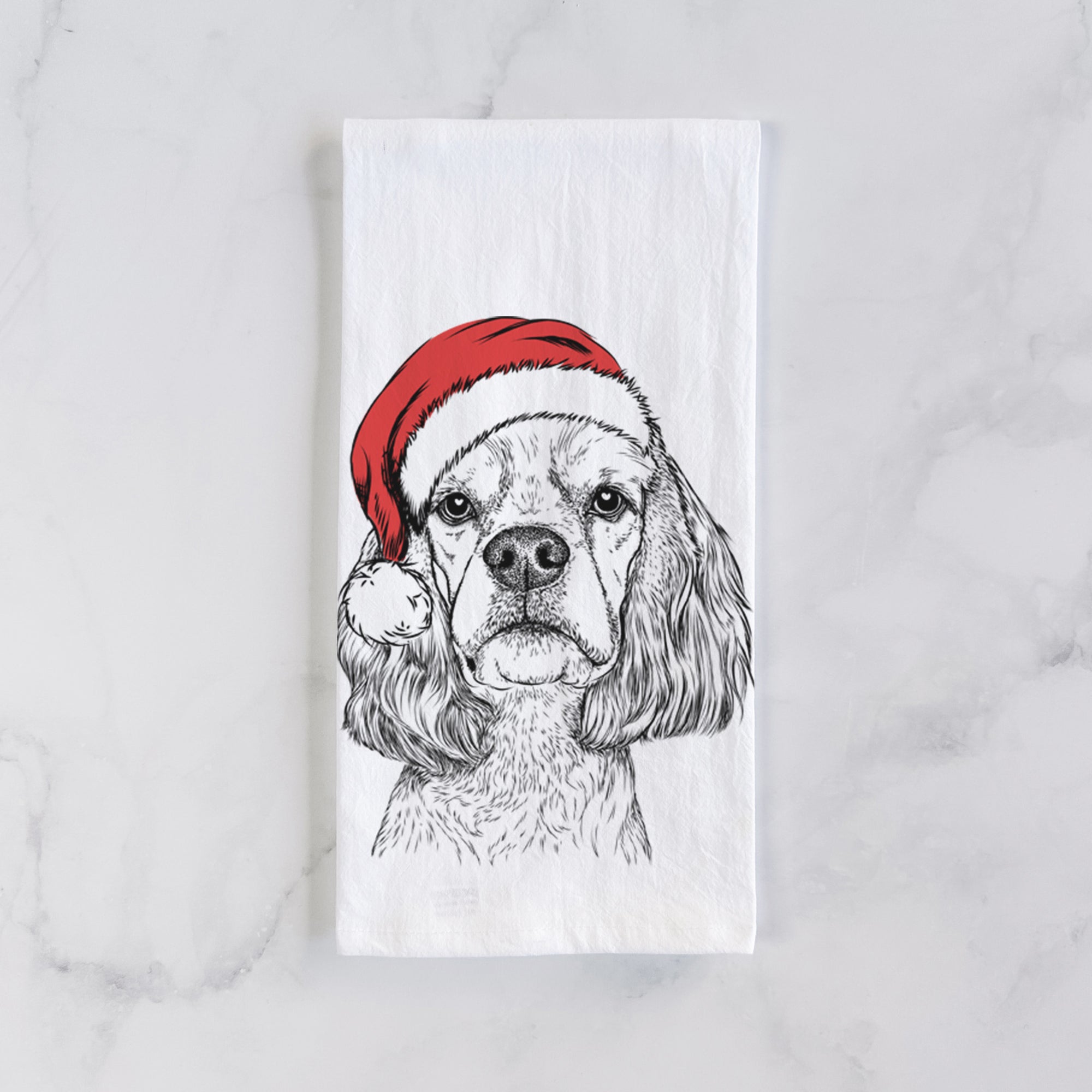 Oakley the American Cocker Spaniel Tea Towel