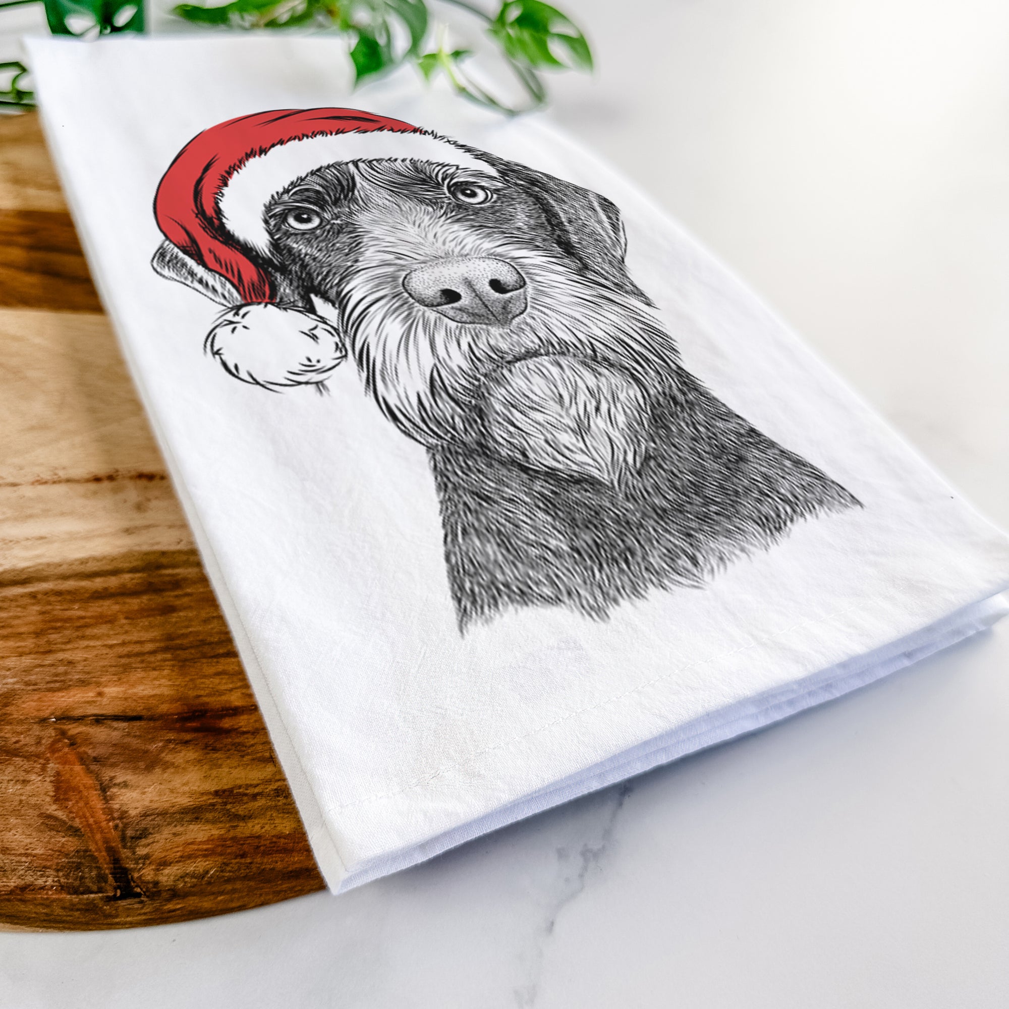 Oakley the Pudelpointer Tea Towel