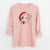 Santa P Pie the Mixed Breed - Men's Heavyweight 100% Cotton Long Sleeve