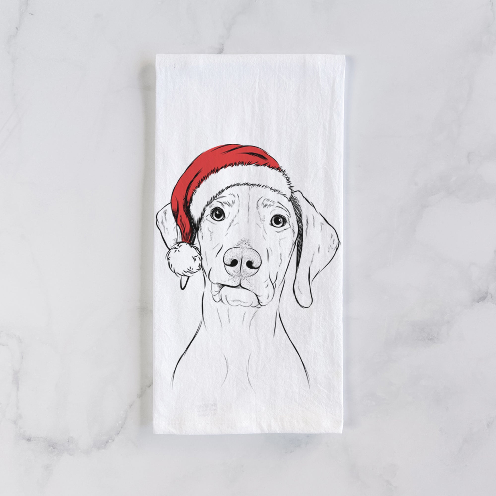 Pawley the Vizsla Tea Towel