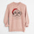 Santa Pebbles the Shorkie - Unisex Pigment Dyed Crew Sweatshirt