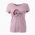 Santa Pebbles the Shorkie - Women's Perfect V-neck Shirt