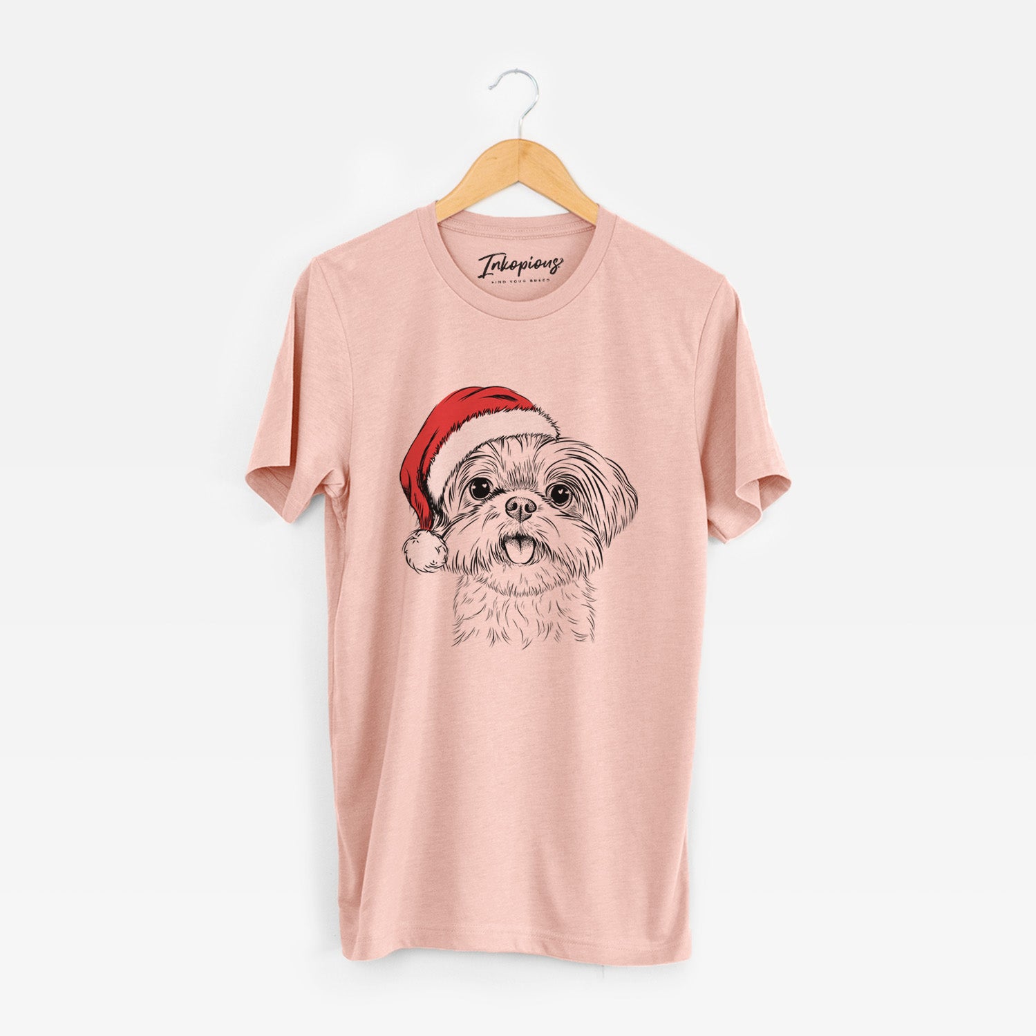 Santa Pebbles the Shorkie - Unisex Crewneck