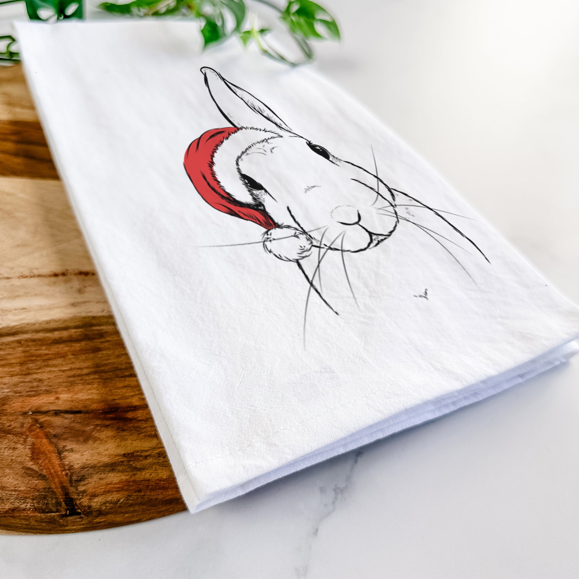 Penny the Belgian Hare Tea Towel