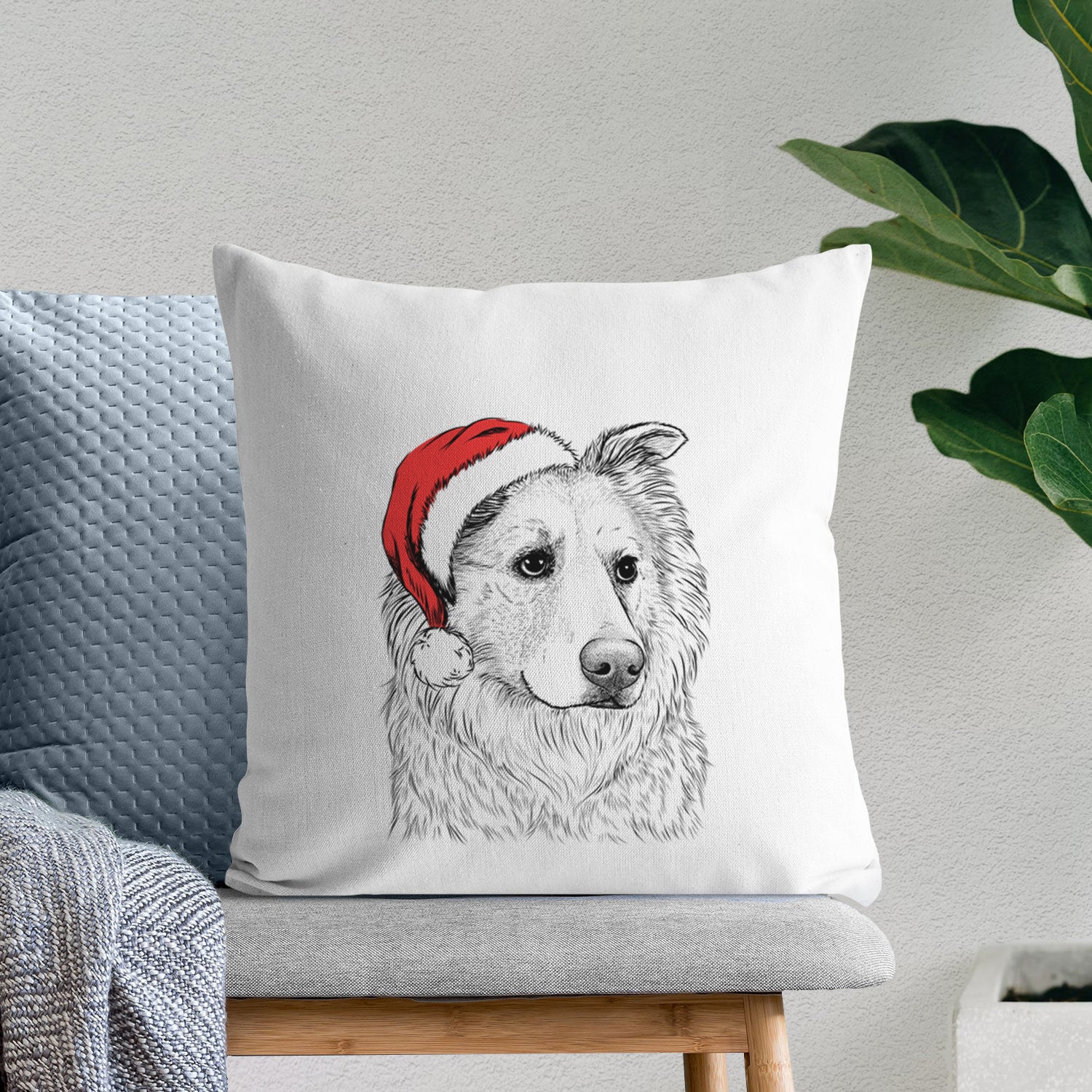 Penny the Chow Mix - Throw Pillow Cover