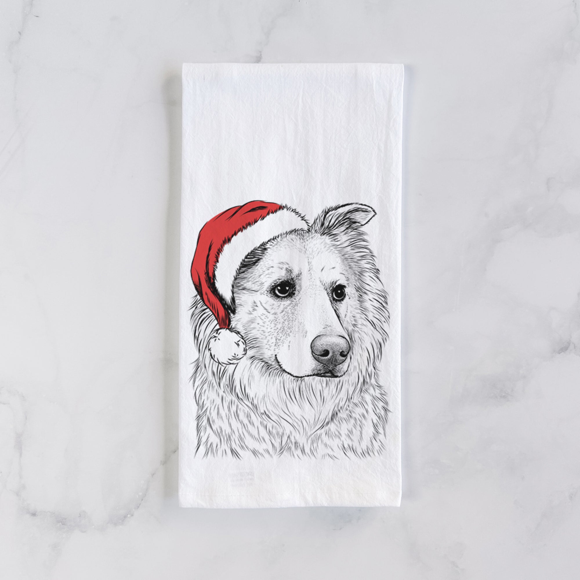 Penny the Chow Mix Tea Towel