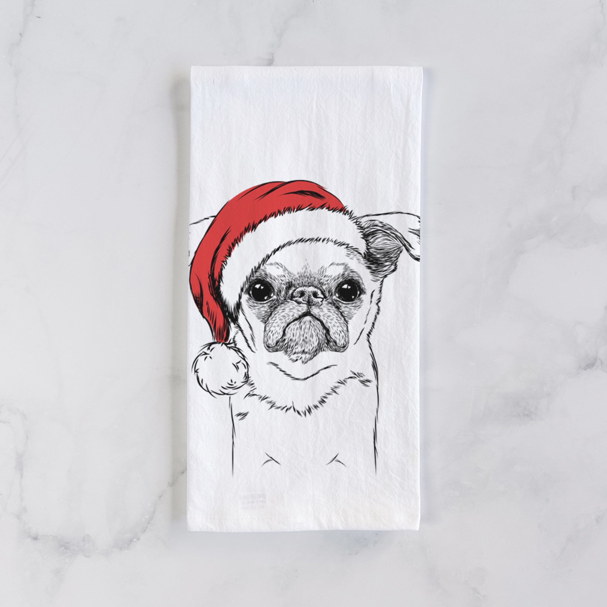 Petit Penny the Brussels Griffon Tea Towel