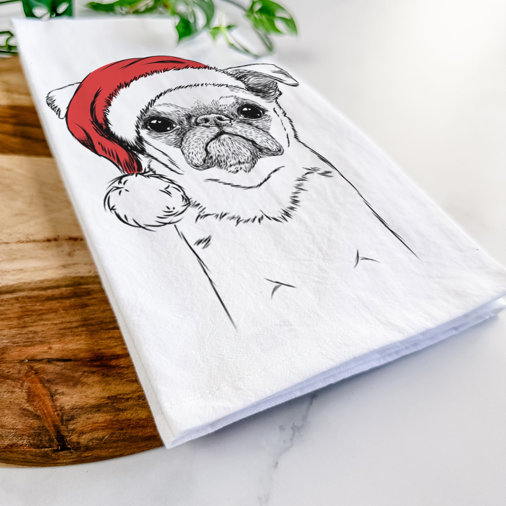 Petit Penny the Brussels Griffon Tea Towel