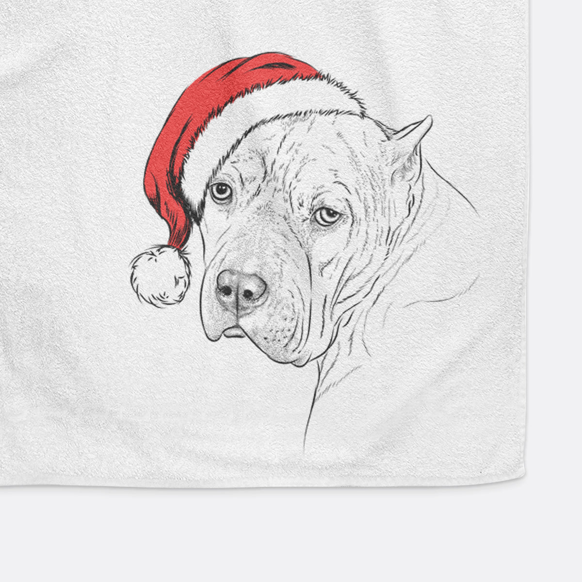 Precious the Staffordshire Terrier Decorative Hand Towel