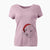 Santa Precious the Staffordshire Terrier - Women's Perfect V-neck Shirt