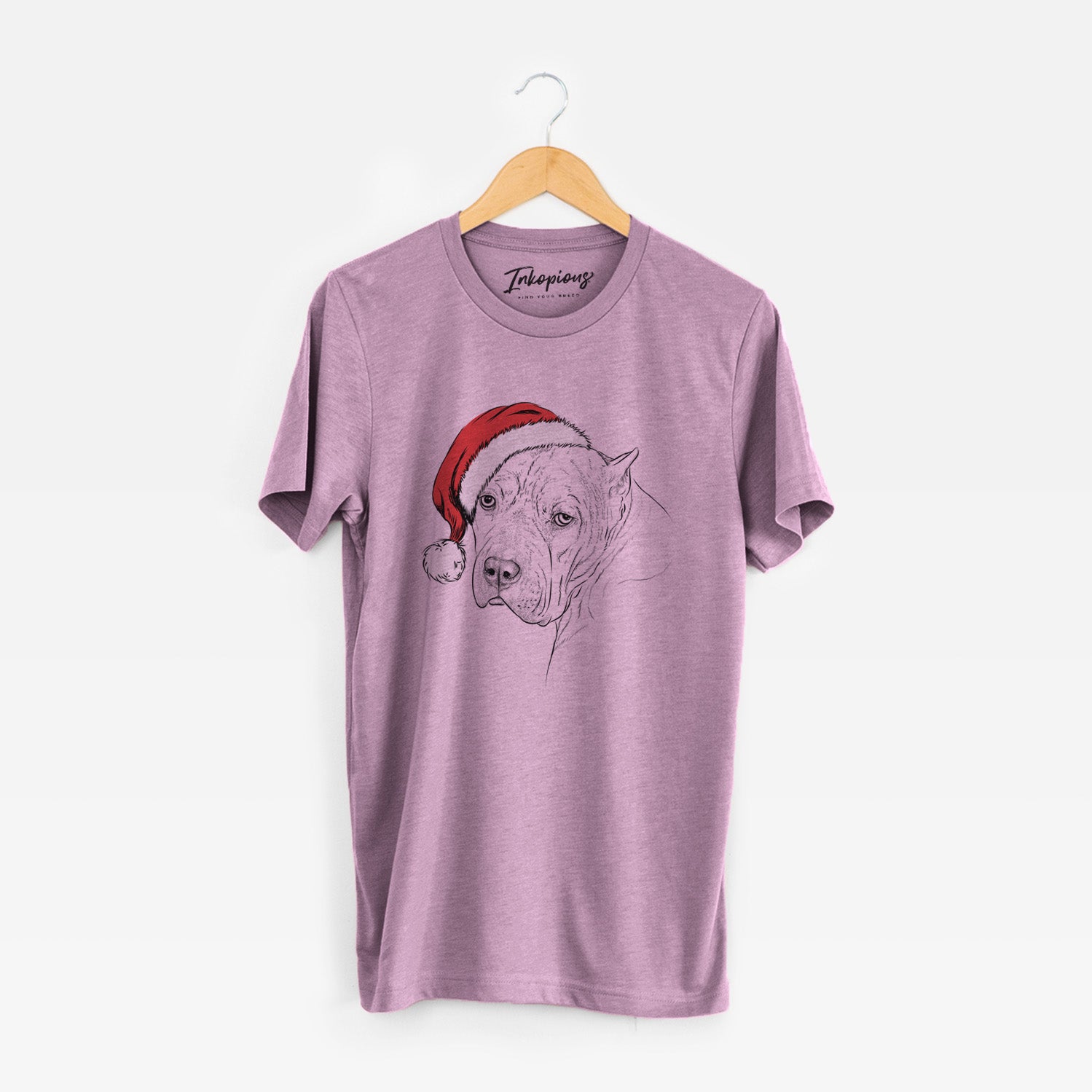 Santa Precious the Staffordshire Terrier - Unisex Crewneck