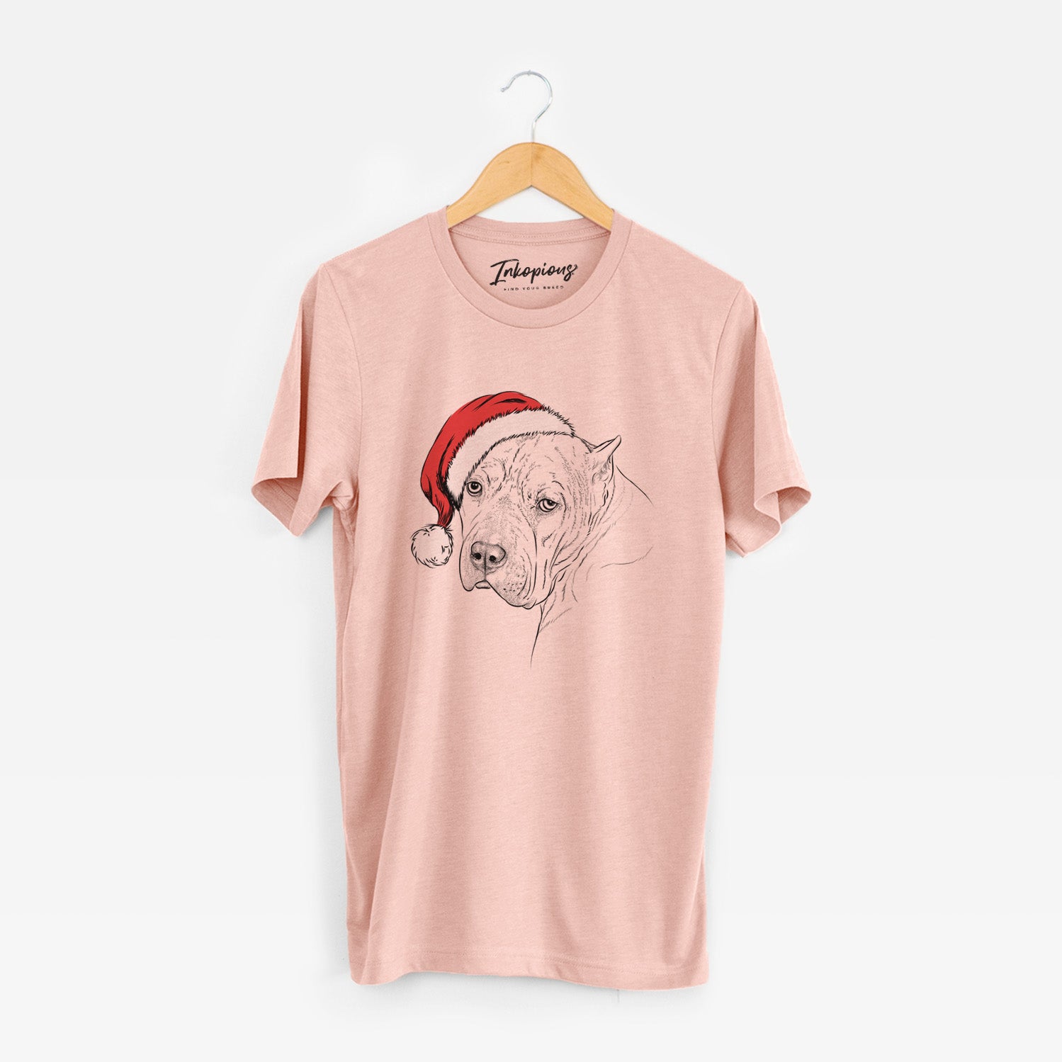 Santa Precious the Staffordshire Terrier - Unisex Crewneck