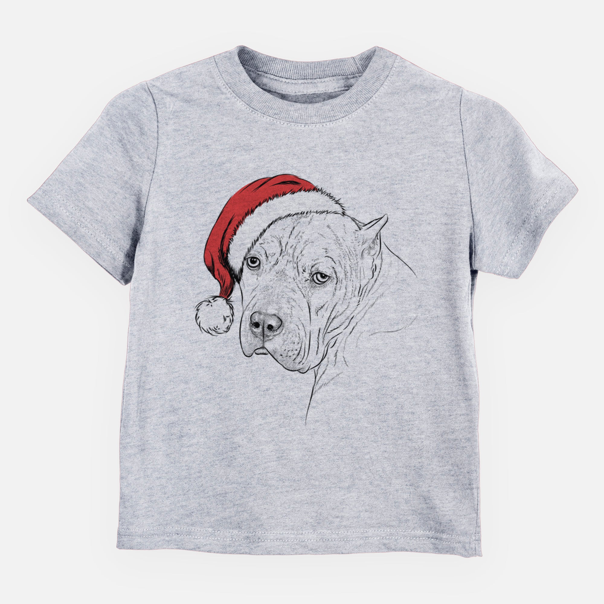 Santa Precious the Staffordshire Terrier - Kids/Youth/Toddler Shirt