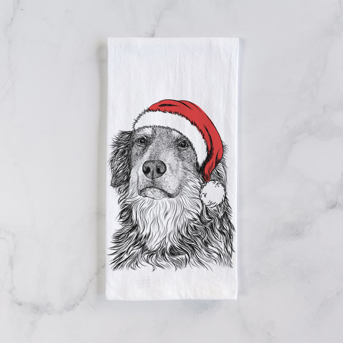 Ranger the Mixed Breed Tea Towel