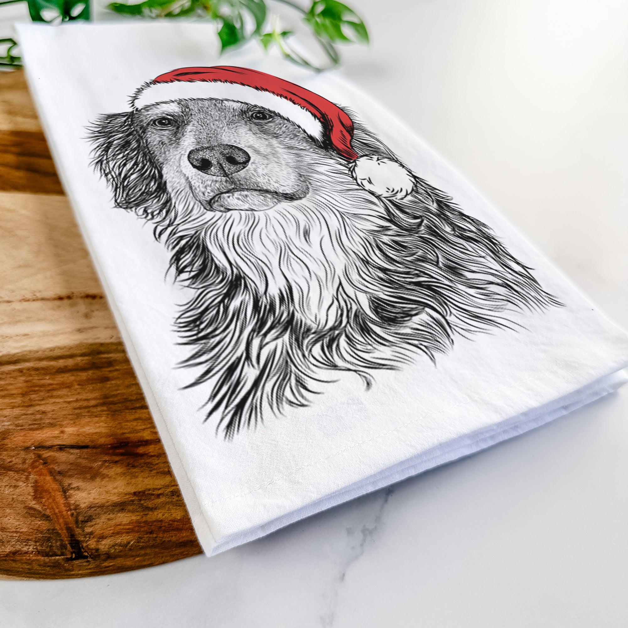 Ranger the Mixed Breed Tea Towel