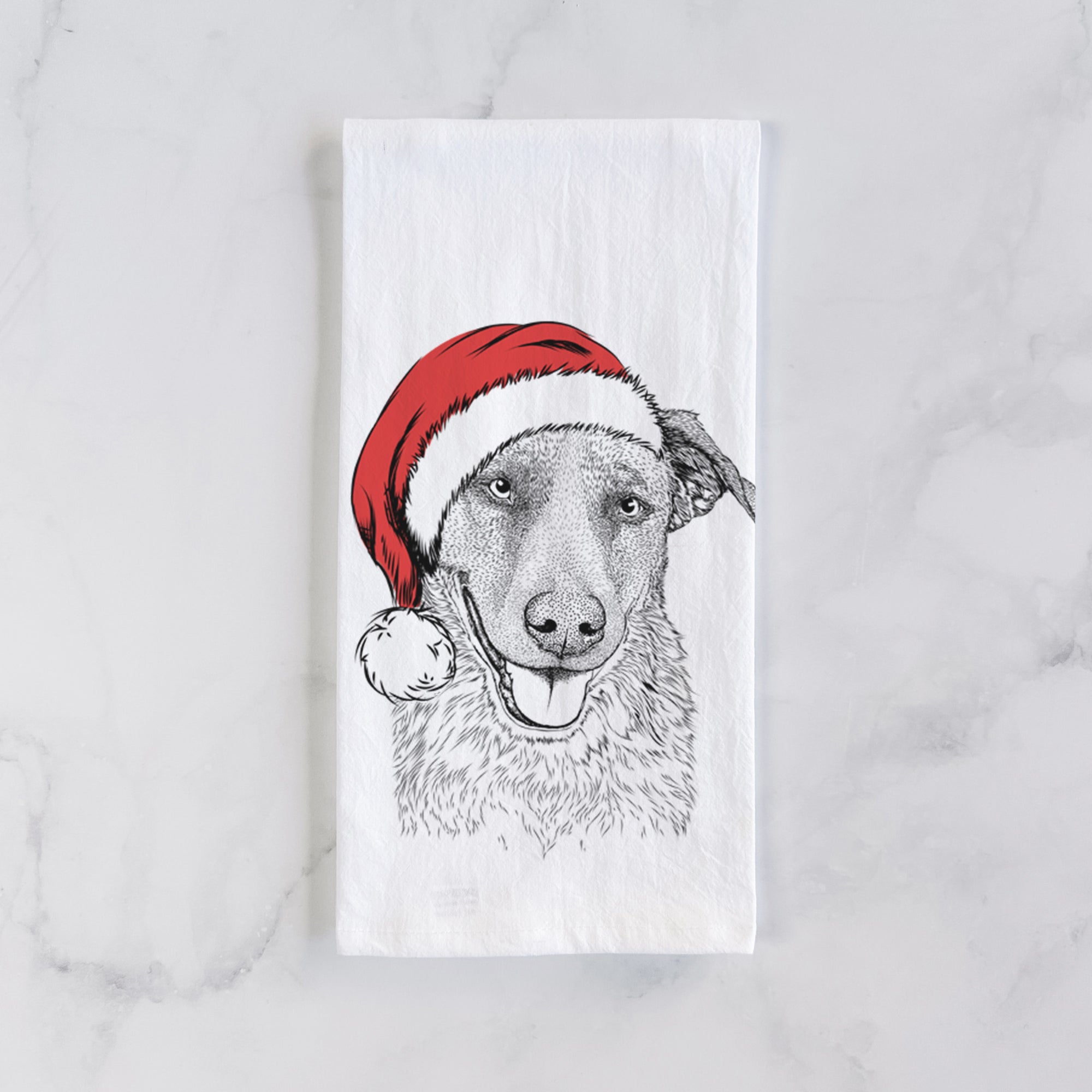 Reef the Mixed Breed Tea Towel