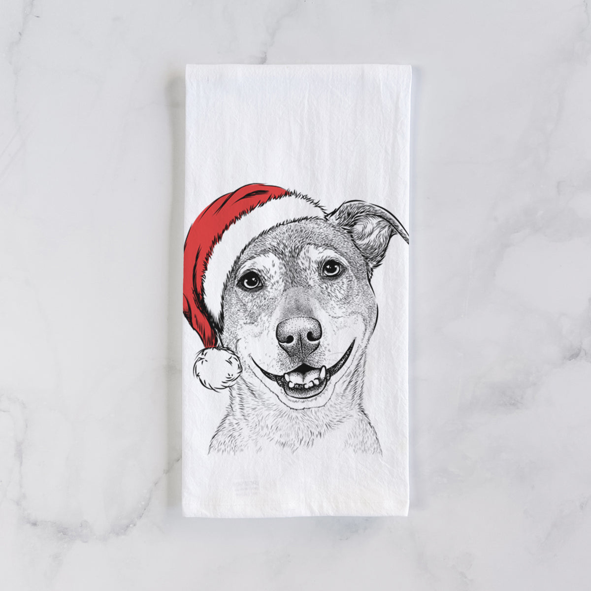 Reese the Mountain Cur Tea Towel