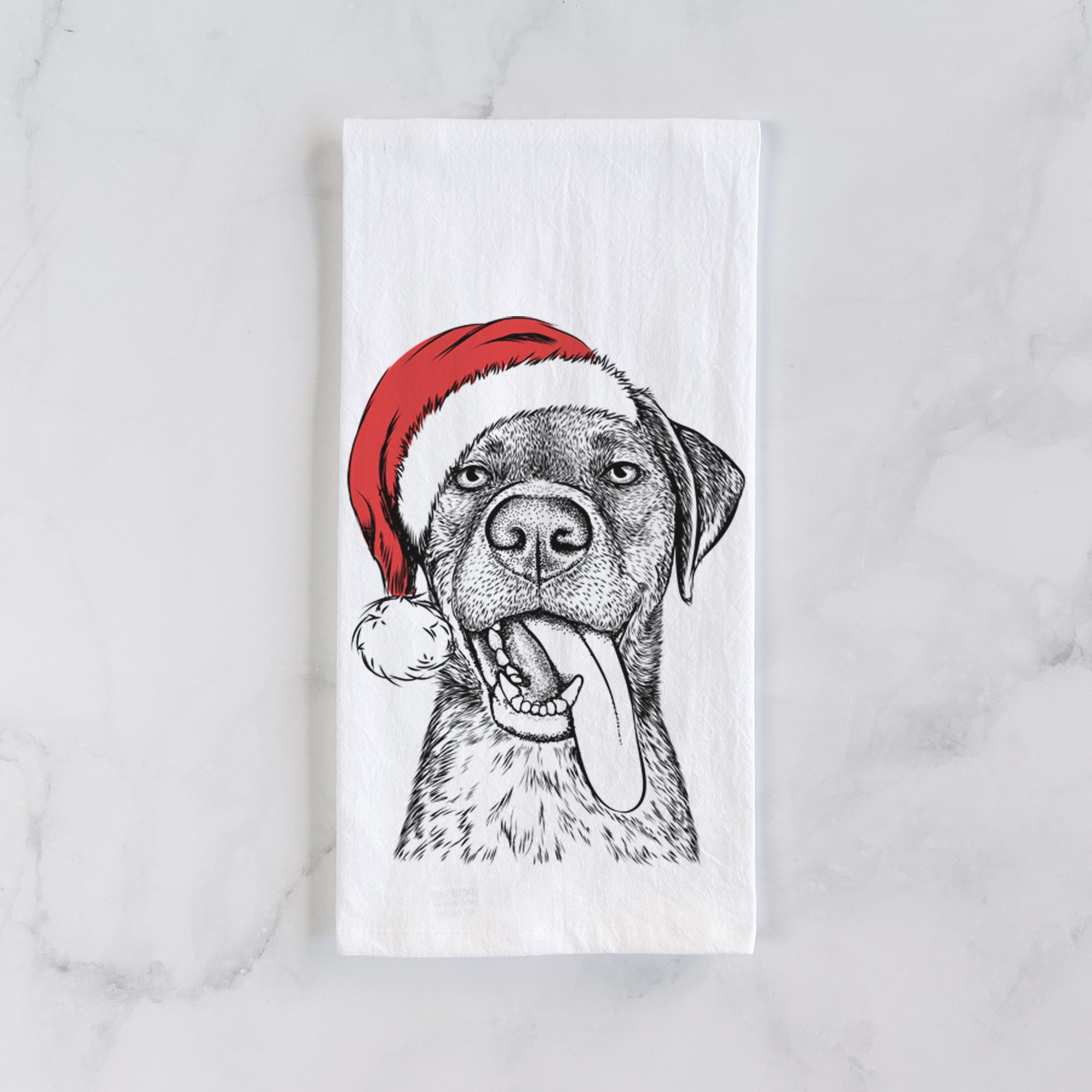 Reese the Mixed Breed Tea Towel