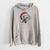 Santa Hat Reuby the Boxer - Unisex Pigment Dyed Hoodie