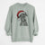 Santa River the Great Dane - Unisex Pigment Dyed Crew Sweatshirt