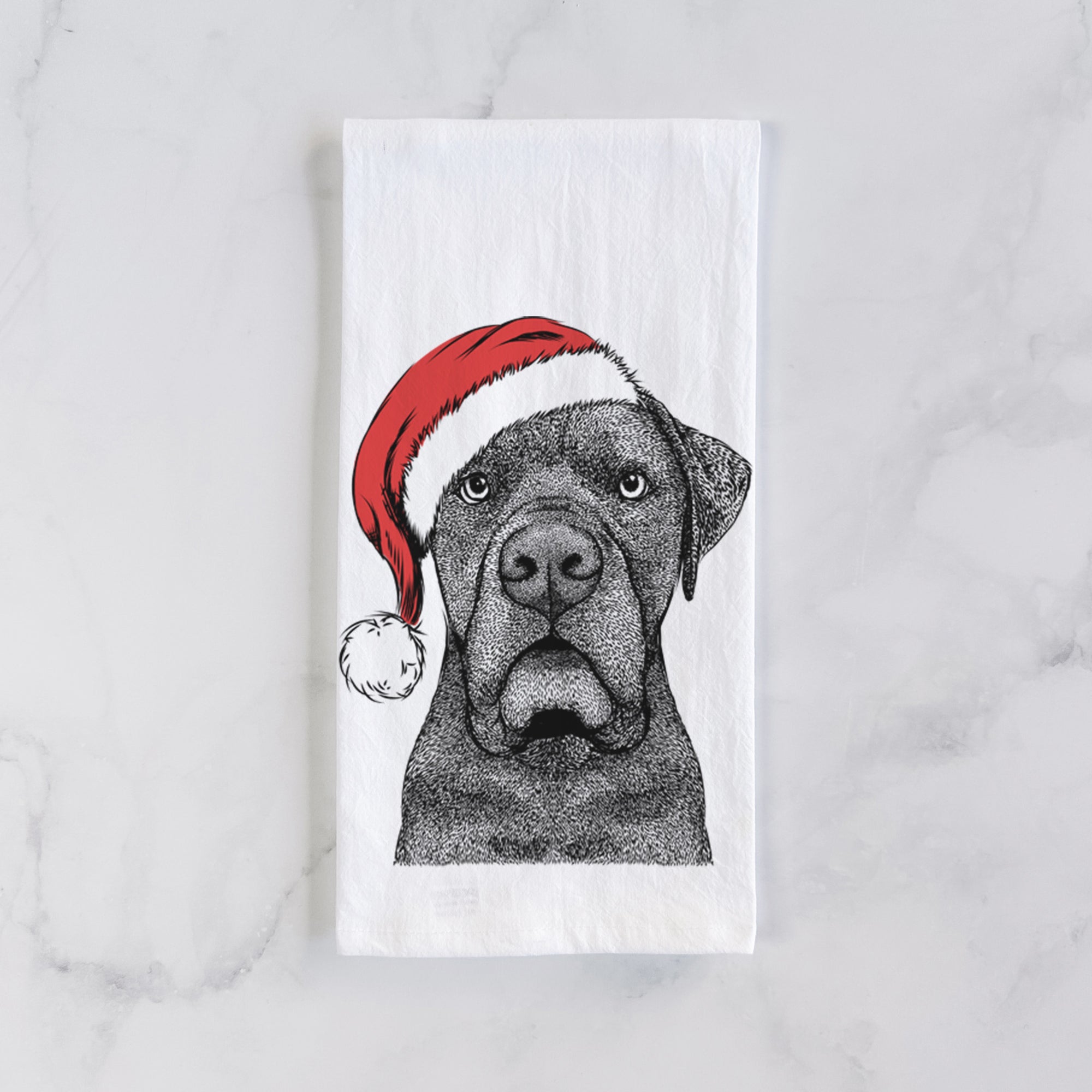 Rocco the Cane Corso Tea Towel