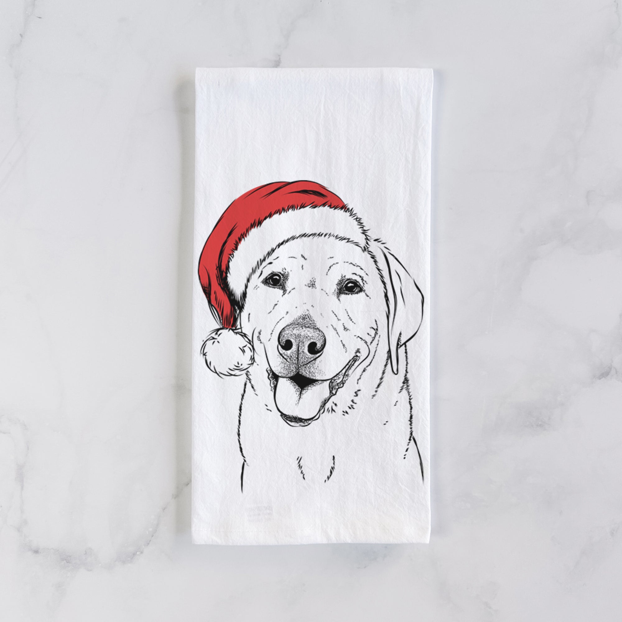 Sanford the Labrador Retriever Tea Towel