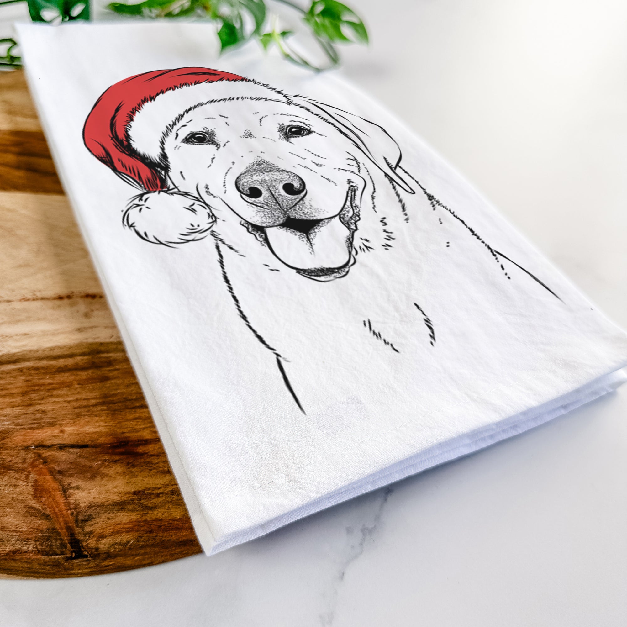 Sanford the Labrador Retriever Tea Towel