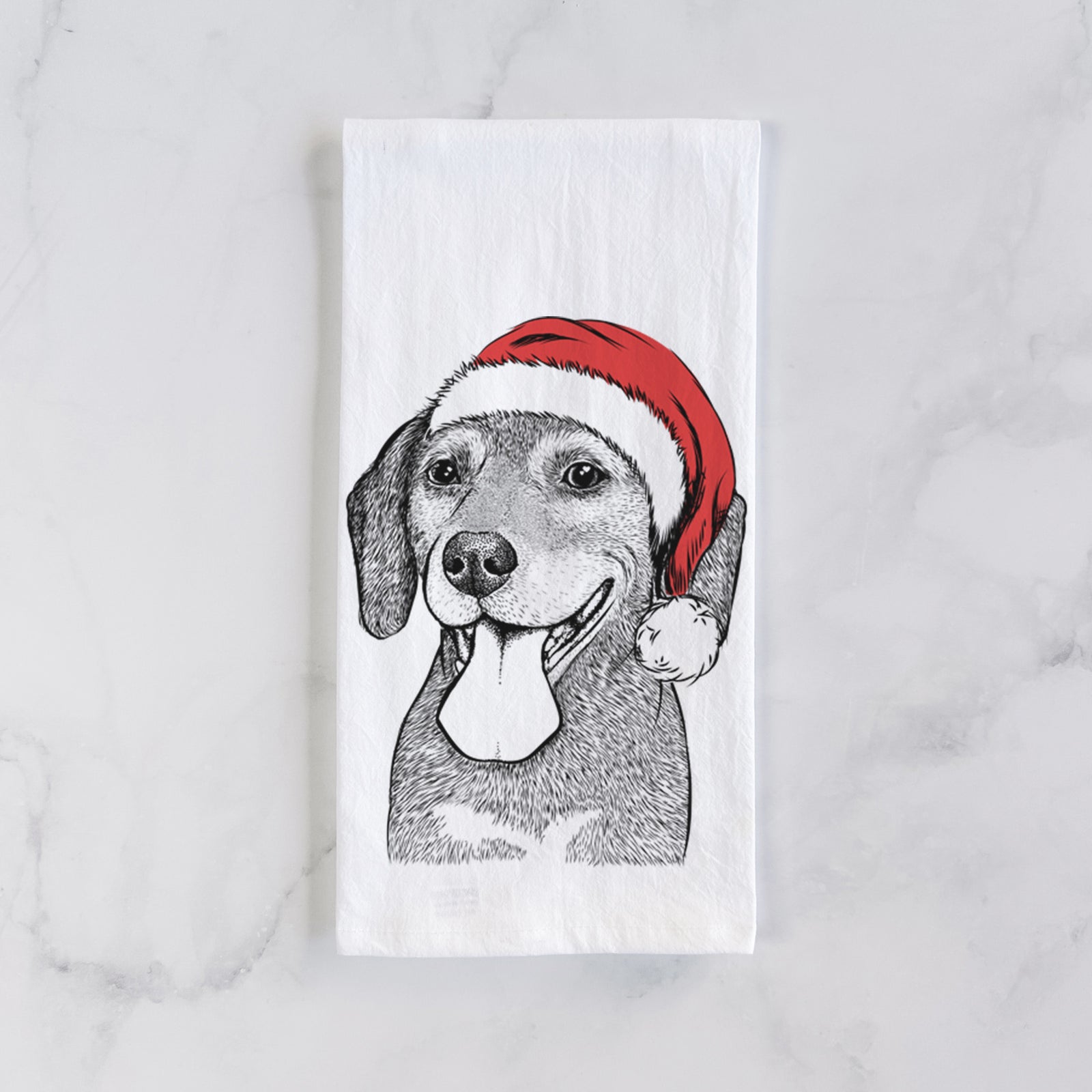 Scarlett the Beagle Tea Towel
