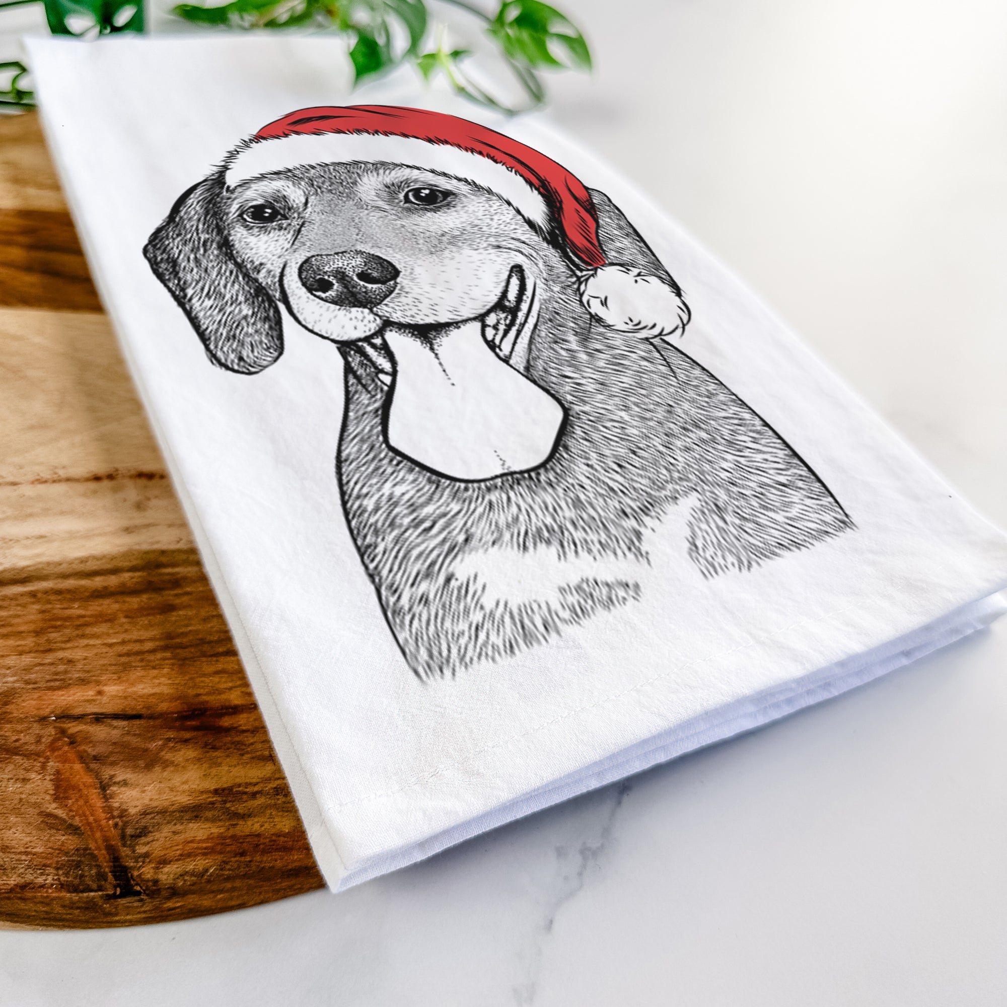 Scarlett the Beagle Tea Towel