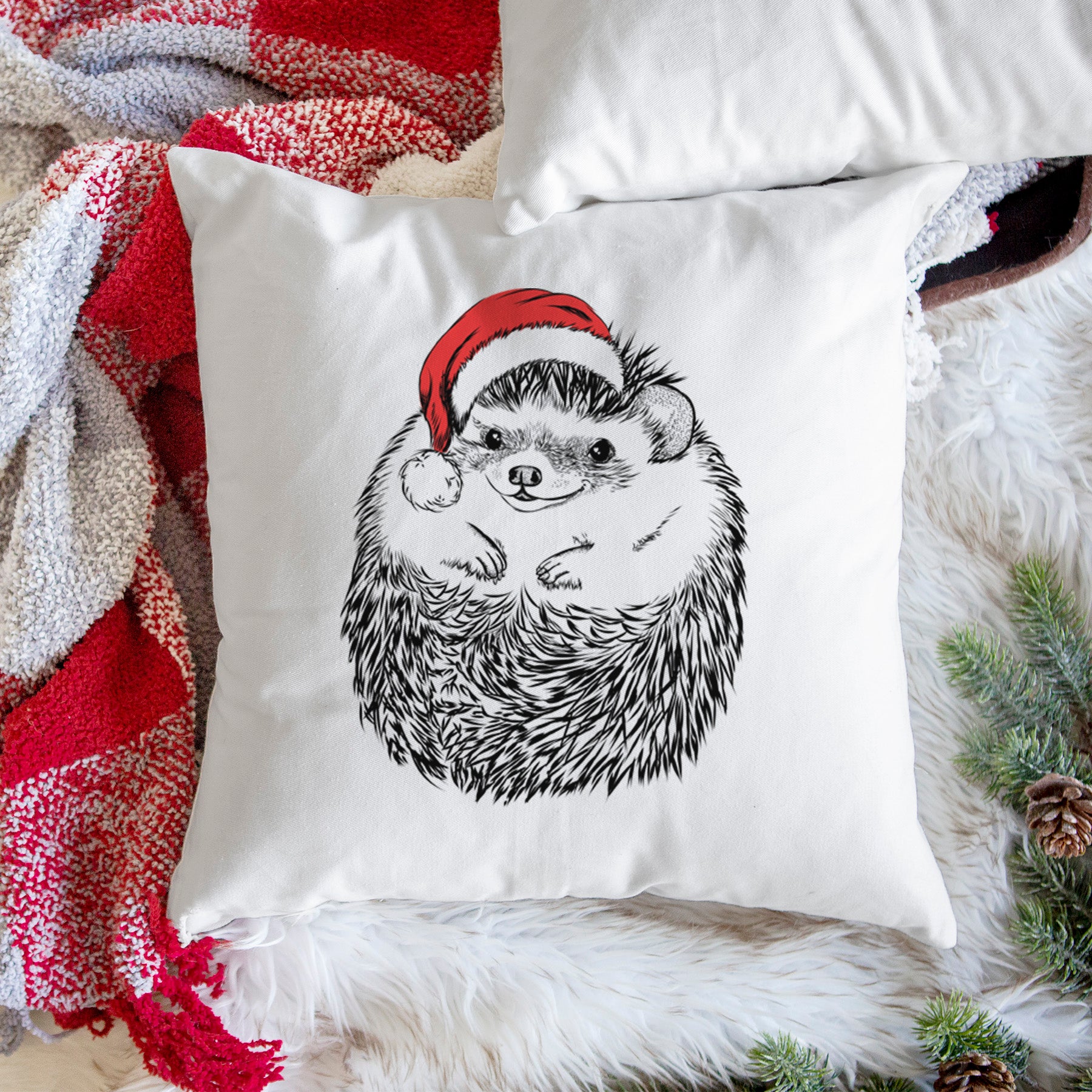Sid the Hedgehog - Throw Pillow Cover